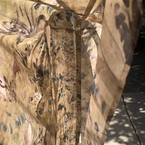 Staples sheer dress high low flowy size S - Picture 7 of 14